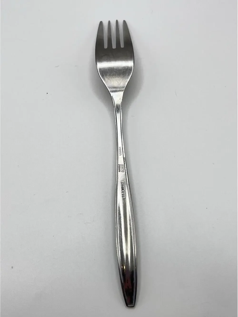 Ekco Rose Cotillion Stainless Flatware 1 Dinner Fork  Eterna Korea